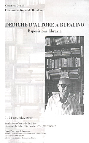 Dediche d’autore, mostra bibliografica