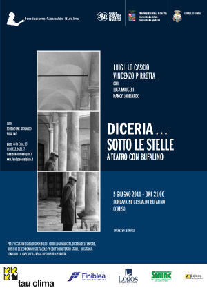 Diceria…sotto le stelle. A teatro con Bufalino